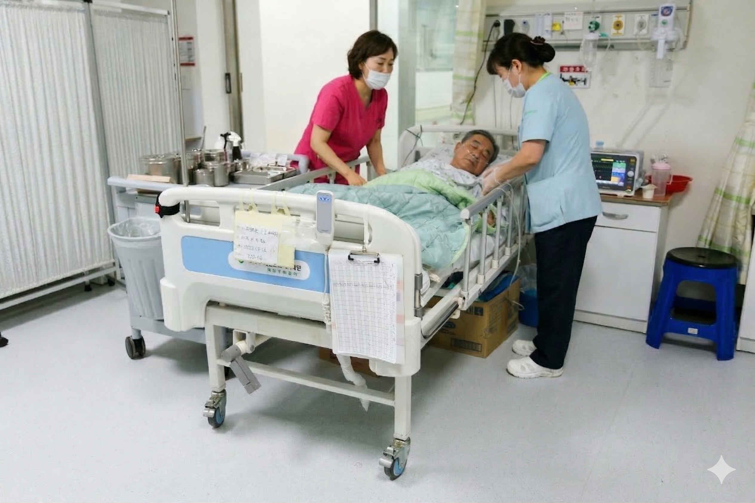 Treatment area at Jejung Care Hospital