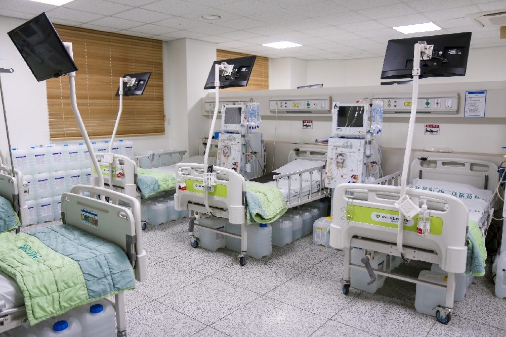 Patient seating area