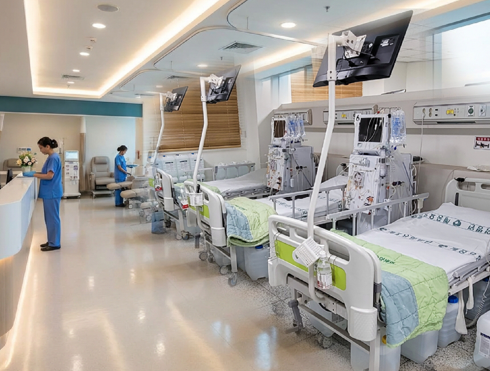 Dialysis center overview